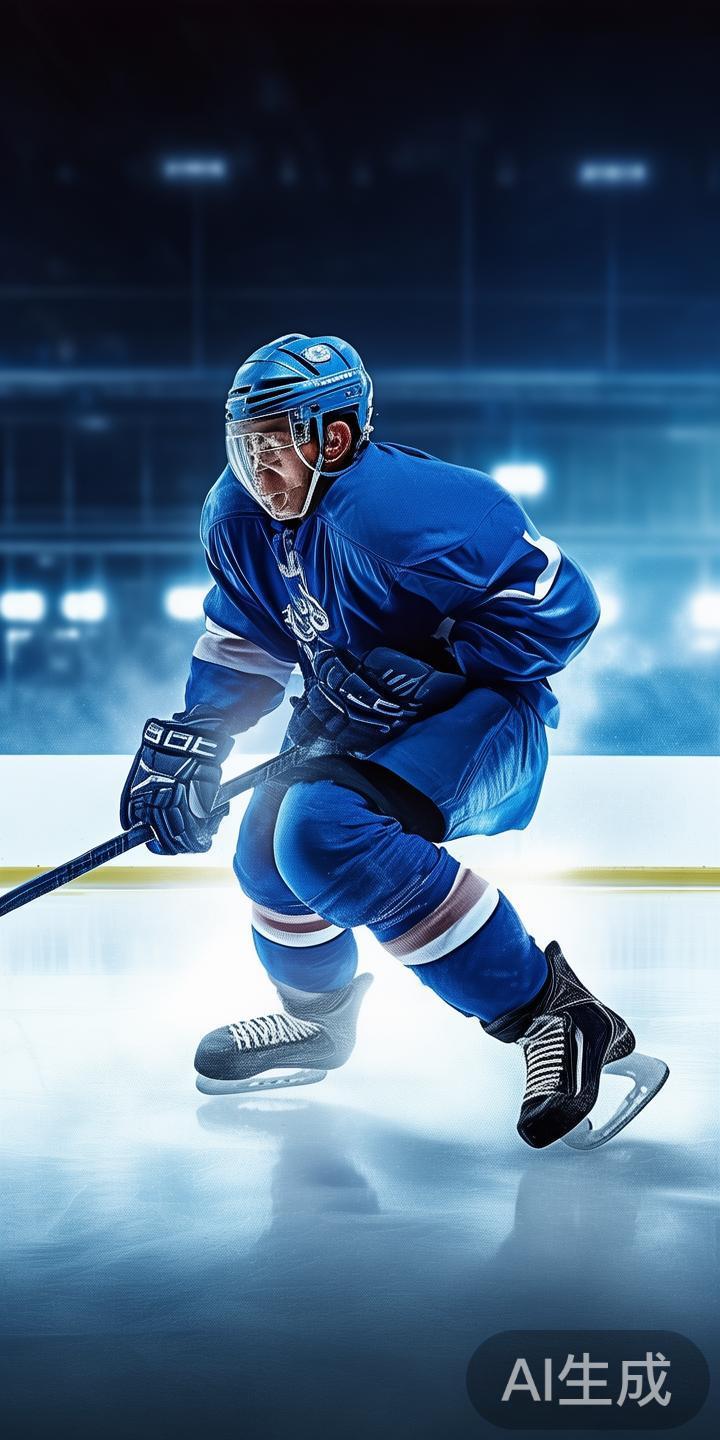 突破冰球不仅仅是技术层面的展现，更依赖坚实的身体素