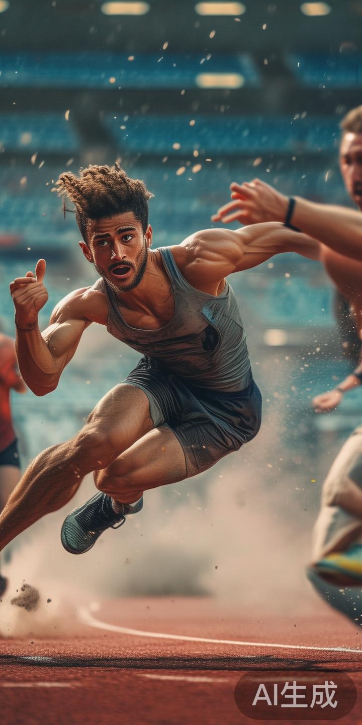 假装直线突破：运动员在滑行到一定距离后，突然朝一个