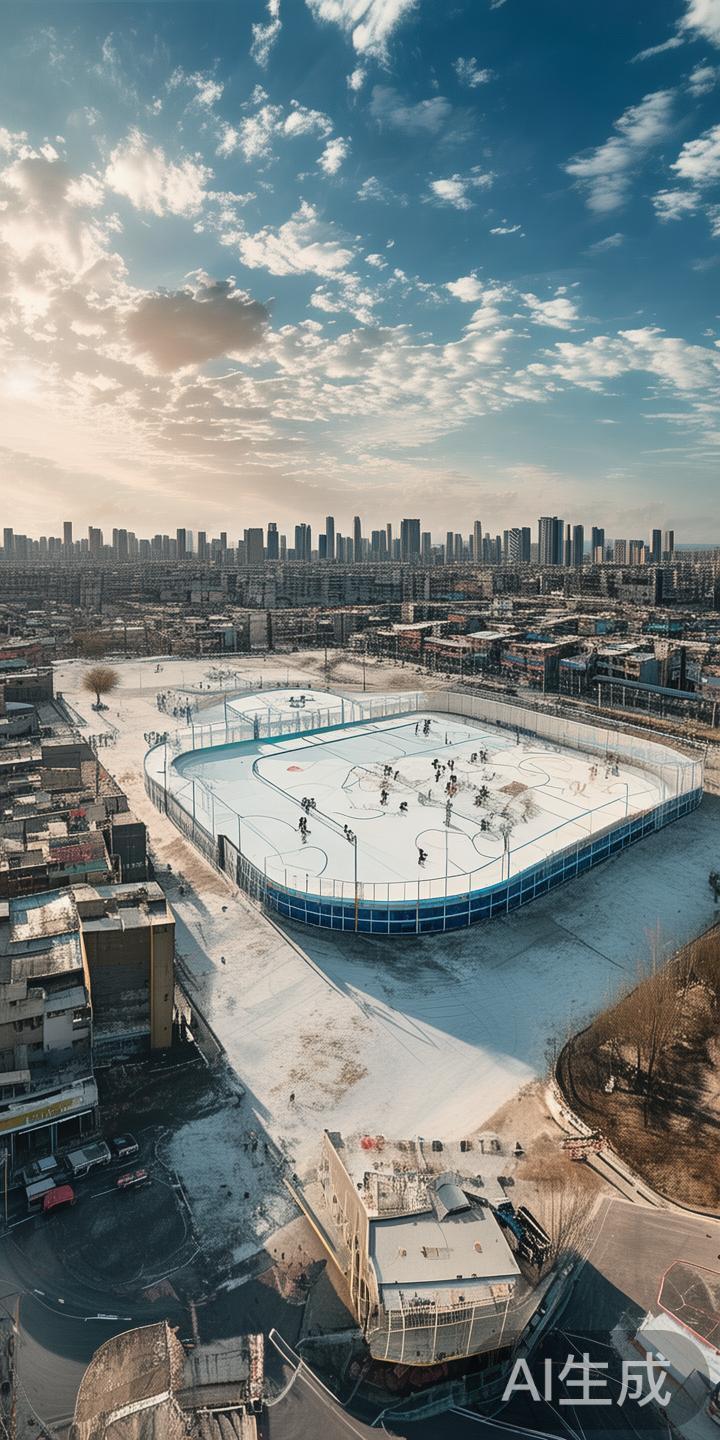 首先，冰球运动对硬件设施的依赖极高。建造和维护冰场