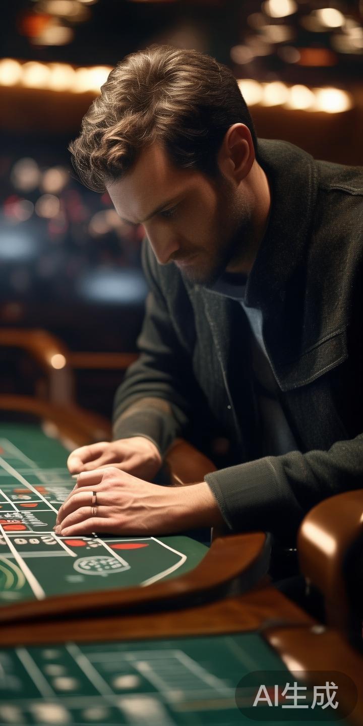 以某玩家为例，他在连续亏损后选择停止短暂休息，随后